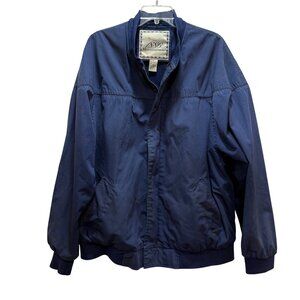 Vintage Men’s‎ Munsingwear Since 1886 Navy Blue XL Jacket Zip Button